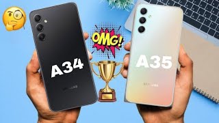 Samsung Galaxy A34 VS Galaxy A35 *big Magic* What Difference* OMG 😱