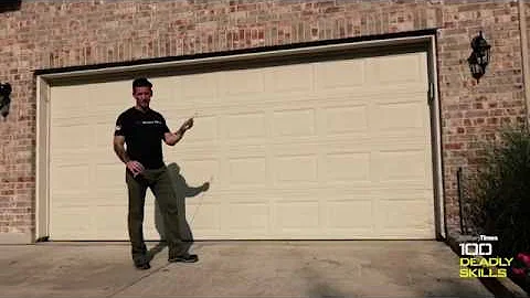 How easy is it to break through a garage door?