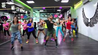 Felices los 4 Salsa Version - Maluma ft Marc Anthony by Cesar James / Zumba Cardio Extremo Cancun