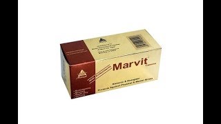 مارفيت كبسولات شراب لعلاج نقص الفيتامينات Marvit Capsules