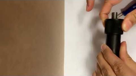 VDB Boom pole - Quick Release Tip