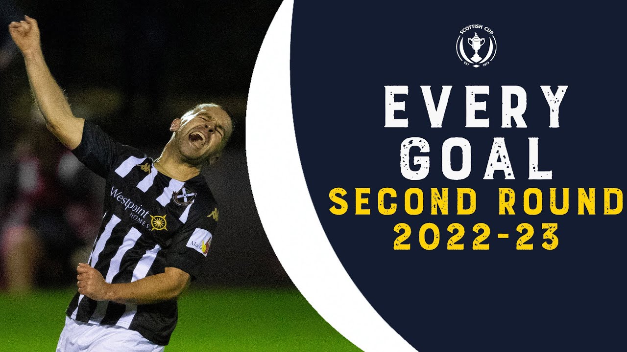 🚀 EVERY GOAL from the Second Round! | Scottish Cup 2022-23