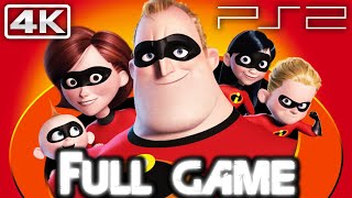 THE INCREDIBLES (PS2) ► Longplay FULL GAME Walkthrough (4K 60FPS) No Commentary