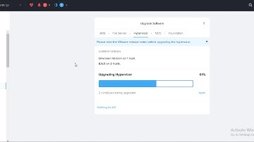 Automated upgrade a Nutanix Cluster running ESX 6.5 to 6.7 with no downtime using Nutanix Prism