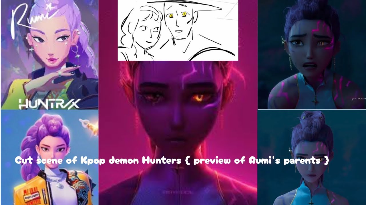 Cut scene of Kpop demon Hunters { preview of Rumi's