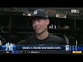 Will Warren on settling down during outing vs Royals