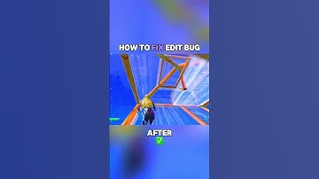 This is how you fix the edit bug #fortnite #tutorial #gaming #viralshorts