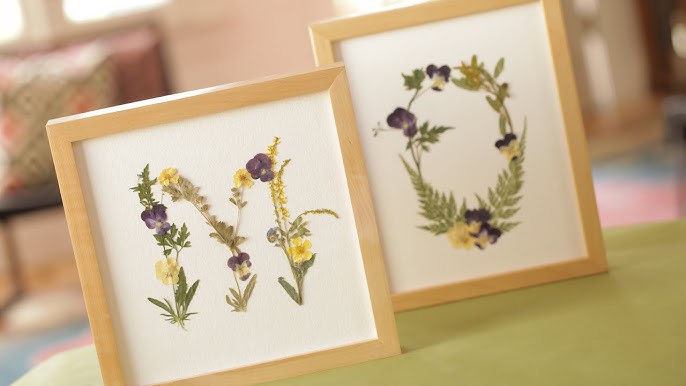 Huckleberry Make Your Own Pressed Flower Frame Art