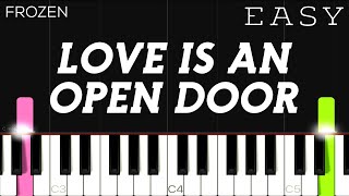 Frozen - Love Is An Open Door | DISNEY | EASY Piano Tutorial