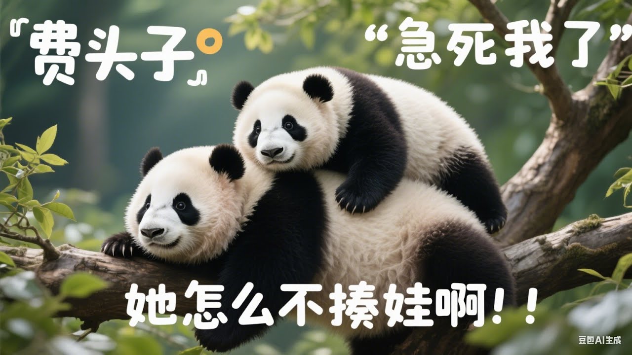 【可愛熊貓】昭美啊，別忘了你可是野貓！ 該出手時就要出手，揍娃時就要揍娃 