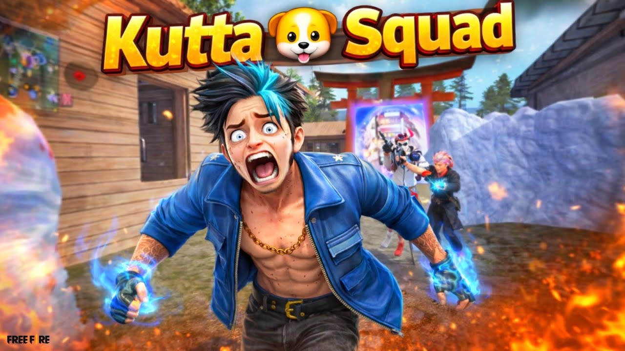 Kutta Squad 🐶 Funny Gameplay Garena Free Fire.