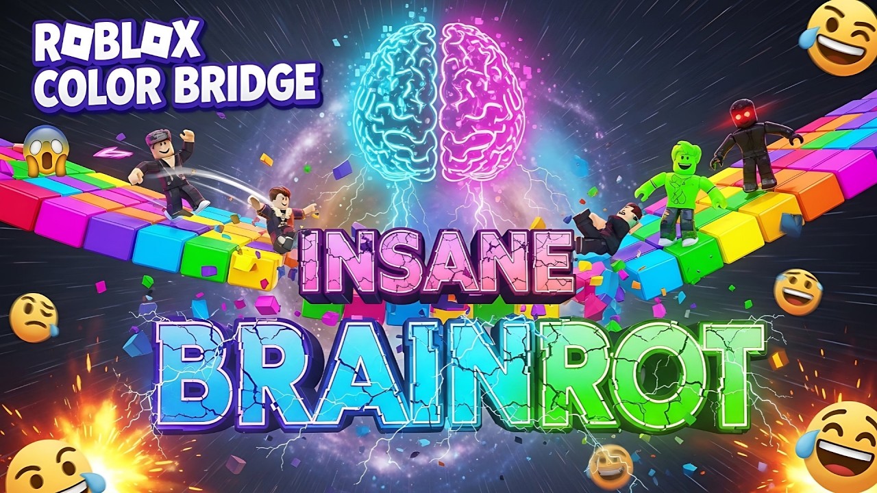 🔴LIVE: I TRIED THE ULTIMATE BRAINROT COLOR BRIDGE CHALLENGE IN ROBLOX ...