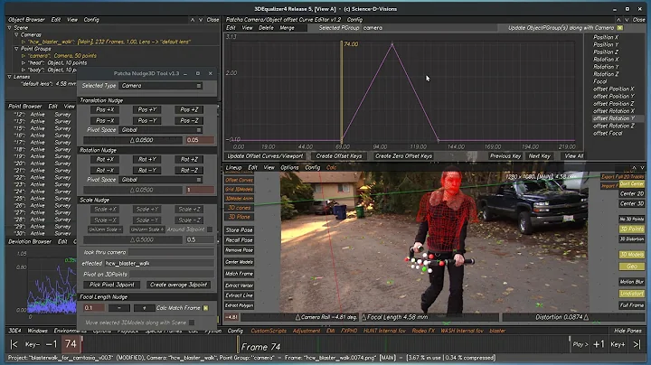 3DEqualizer4 [script] - Patcha Camera/Object Offset Curve Editor