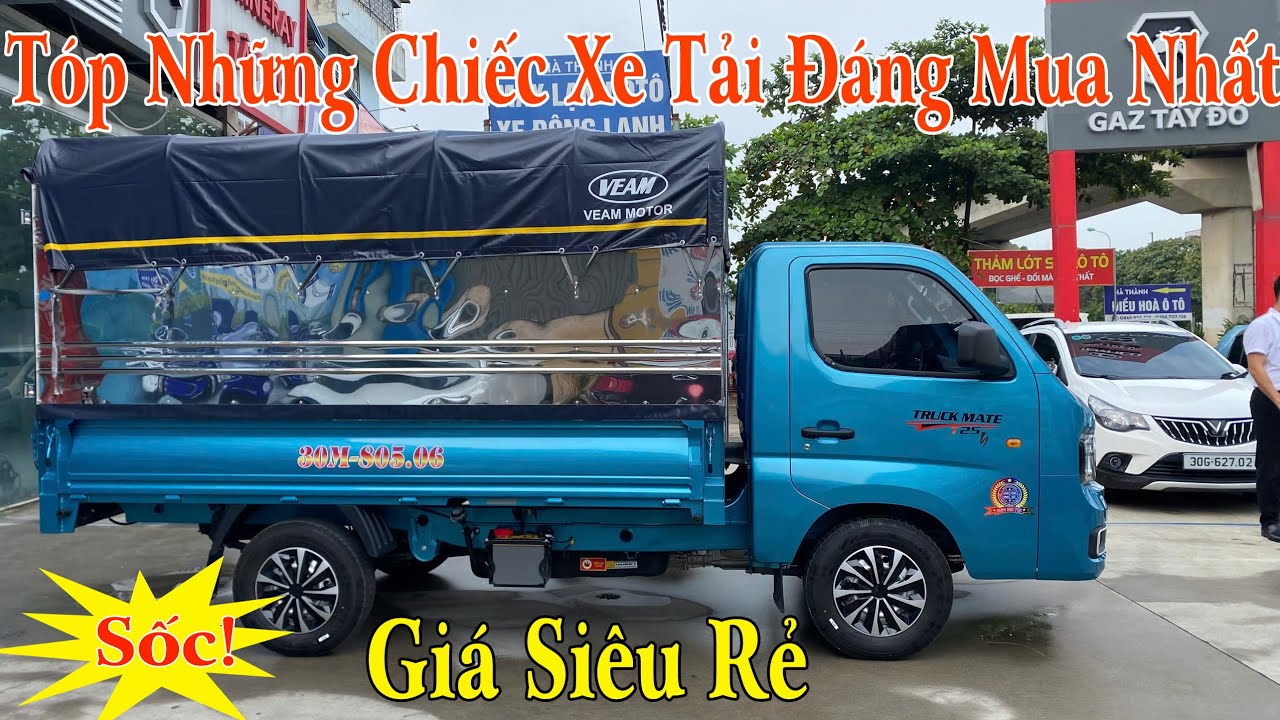 Tóp Những Chiếc Xe Tải 1 Tấn Đáng Mua Nhất | Xe Tải Foton T25 Giá Rẻ