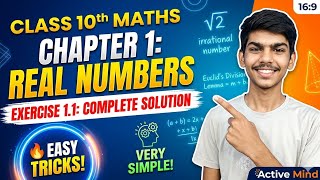 Class 10th subject mathematics chapter 1 real number exercise 1.1 complete solution #class10 #1.1 