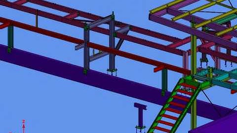 BP - Pipe Support Steelwork - Port Headland.wmv