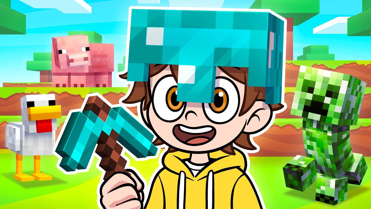 Glitch Plays MINECRAFT!