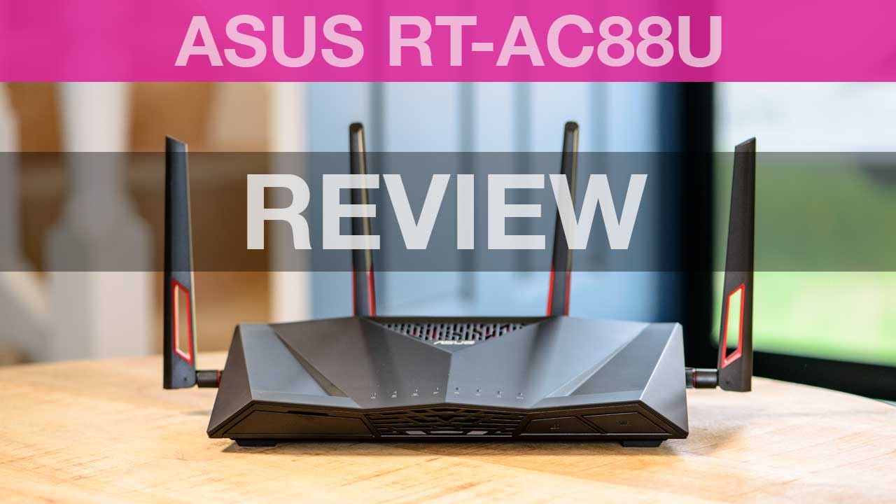 ASUS RT AC88U Review Best Gaming Wireless Router - YouTube