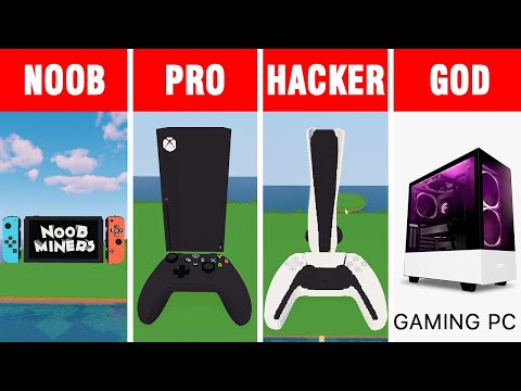 Minecraft Battle: NOOB vs PRO: PLAYSTATION 5 vs XBOX SERIES X in Minecraft!  / Animation 