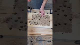 Trypophobia Board #carpentry #wood #diy #woodworking #maker #handmade #craft #satisfying  #tools