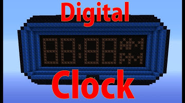 Minecraft Digital Clock (Perfect Timing)