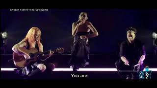 Rina Sawayama's Chosen Family performance on Shibuya Note