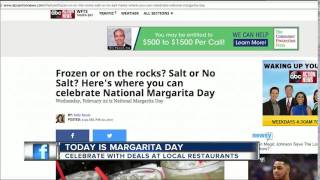 Today is national margarita day