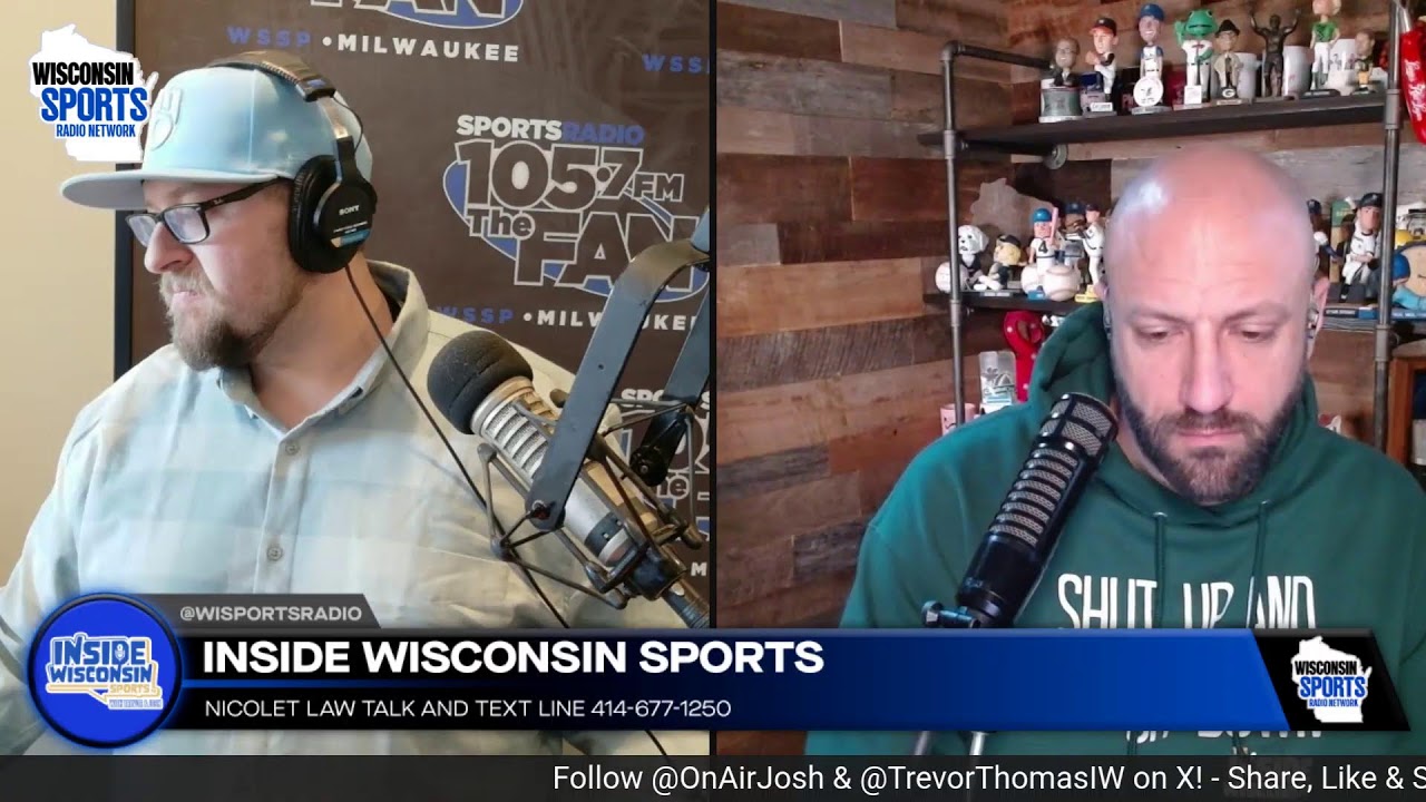 1-19-26 Inside Wisconsin Sports with Trevor and Josh: The Bears lose to the Rams