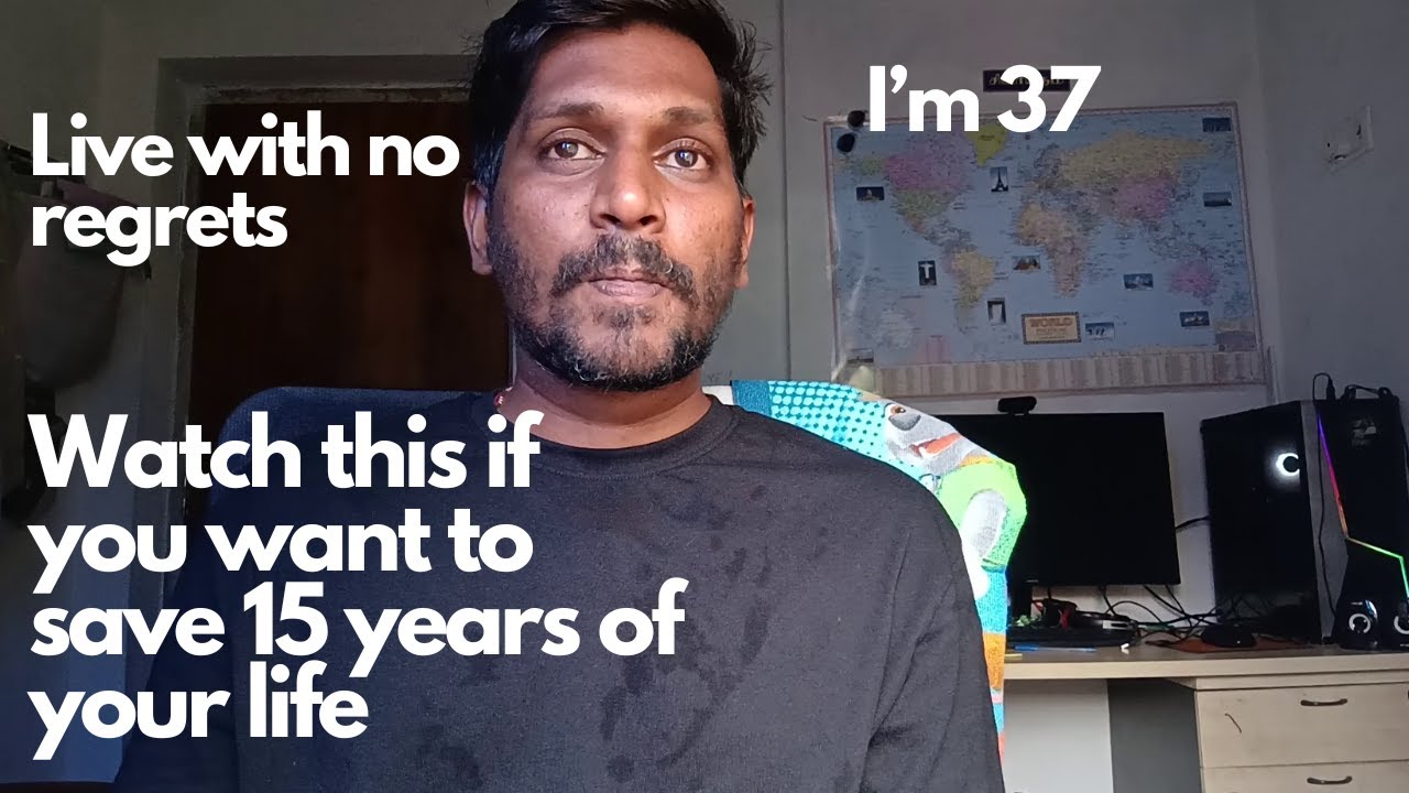 i'm 37 | Watch this video if you are in 20's | Save 15 years of your life