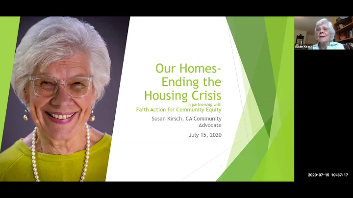 Susan Kirsch on Our Homes: Ending the Housing Crisis