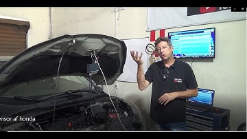 Sonda Lambda banda larga, Sensor de AF, como Testar