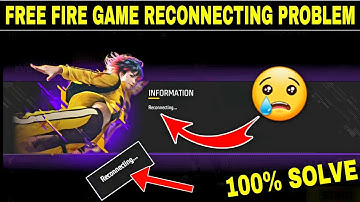 free fire reconnecting problem solve/How To Fix Free Fire Reconnecting Problem/free fire error Fix