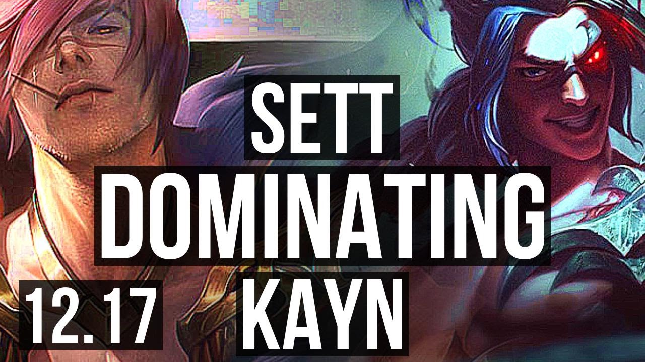 SETT vs KAYN (TOP) | 11/2/14, 700+ games, Dominating | KR Master | 12.
