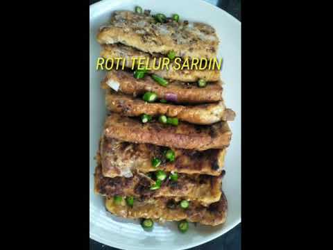 Roti Telur Sardin Simple