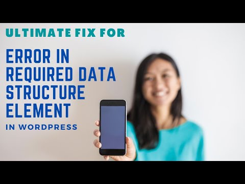 Finally Solved:- How to fix Error in Required Data Structured Element in AMP 2021