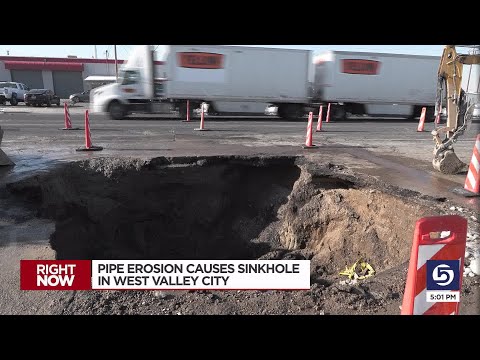 Sinkhole swallows huge