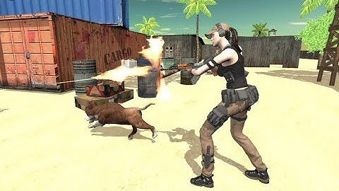 Secret Agent Alisha : Action TPS Shooting Game Android Gameplay