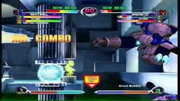 MvC2 (360) Online Player Matches -  z Alternative(thrax) vs GreatBobSta(MSP) #647