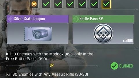 Call Of Duty Mobile Kill 30 Enemies with Any Assault Rifle Task Complete