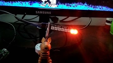 Raspberry PI Neopixel Stick Night Rider KITT scanner