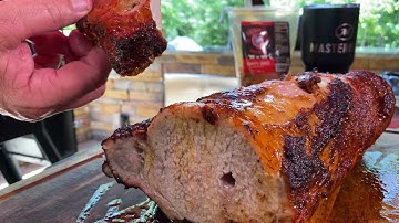 Smoked Rotisserie Pork Recipe on the Gravity Series 560