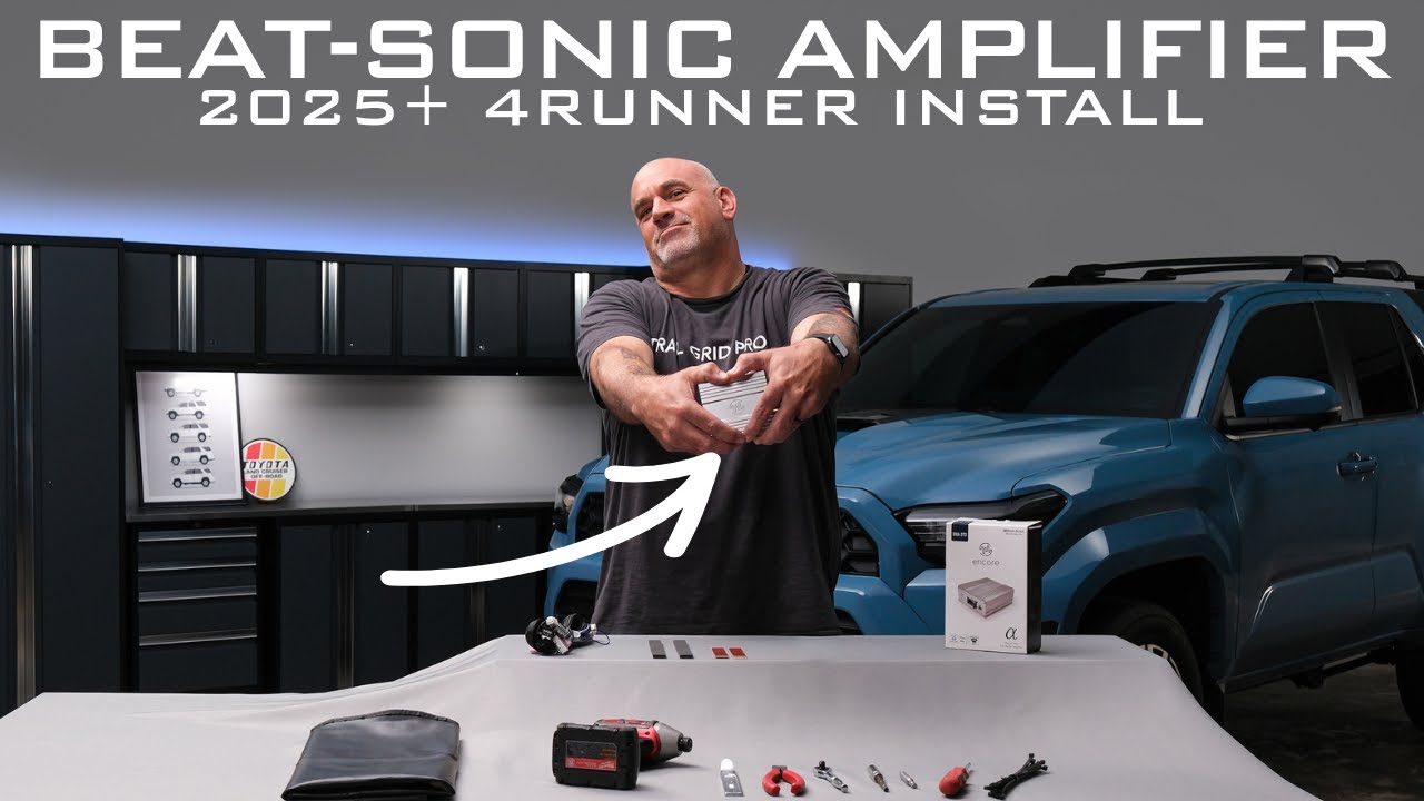2025+ 4Runner Beat-Sonic ENA-3T3 Encore Amplifier Install