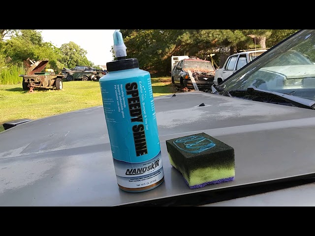 Nanoskin SPEEDY SHINE Exterior Trim, Bumper & Tire Gel