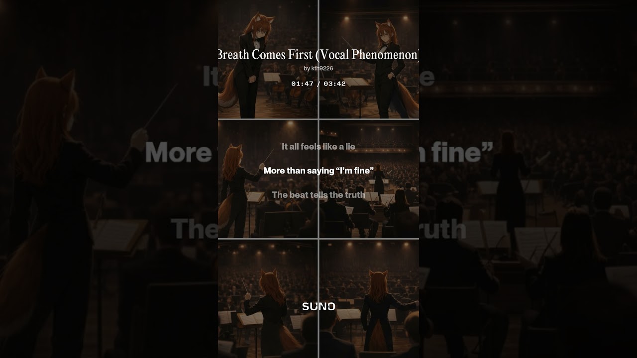 Breath Comes First (Vocal Phenomenon)