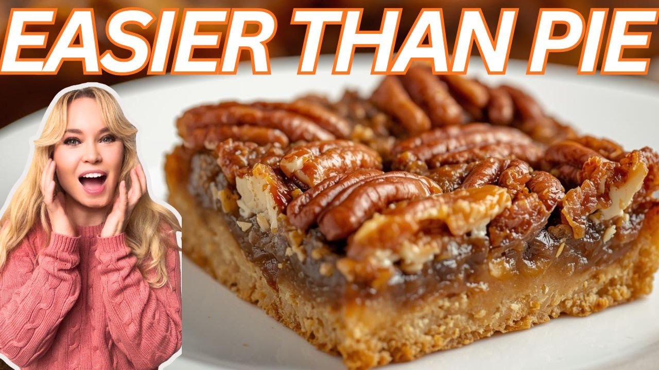 Рецепт полезного пирога с орехами пекан (с низким содержанием сахара и очень тягучей текстурой!)