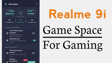 Realme 9i Game Space For improve Your Gaming Experience