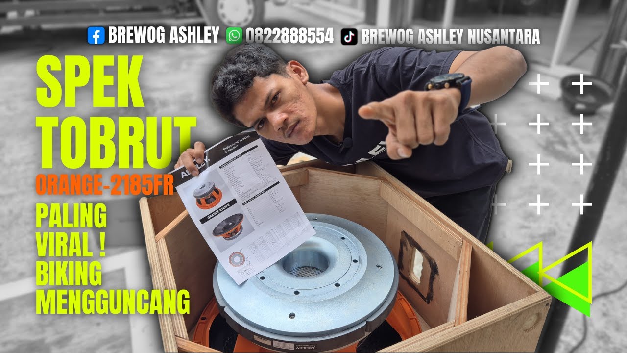 Speaker Paling Viral ! Ashley Orange 2185Fr Yang Spek Tobrut Banget ! Yang Bikin Bos Brewog Terpikat