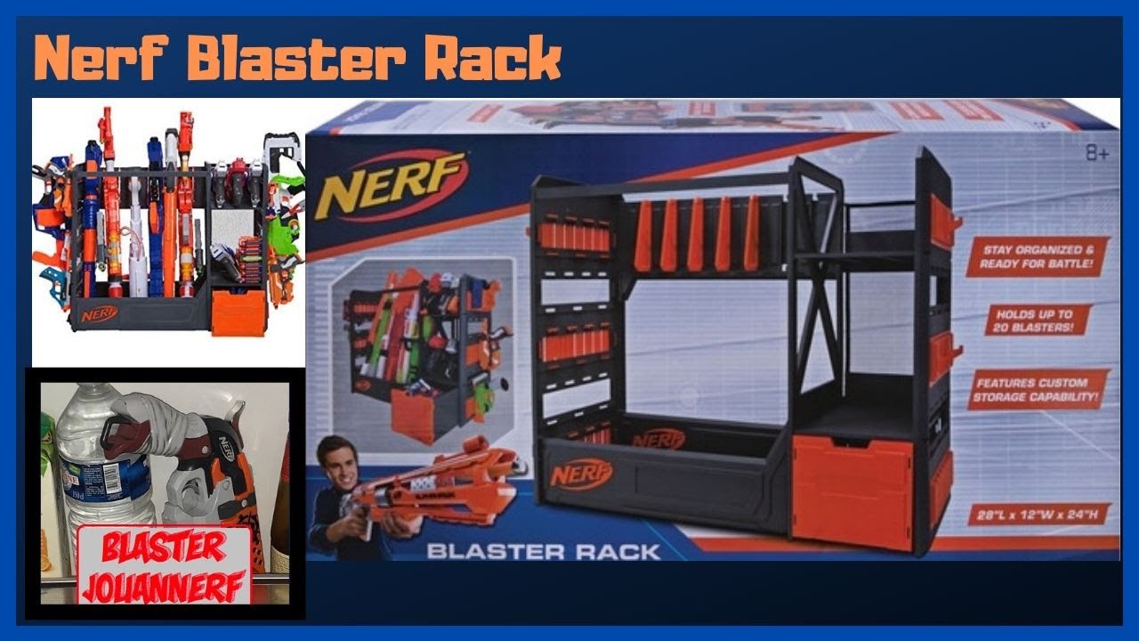 Nerf Blaster Rack Fragile Mais Bien Pour Moins De 20 Nerf En Francais Fr Youtube