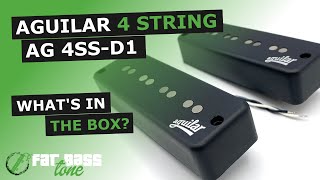 Aguilar AG 4SS-D1 Super Single 4 String Bass Pickup: What’s In The Box (A Close-Up Look)