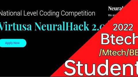 Virtusa interview experience 2022#virtusa neural hack 2.0